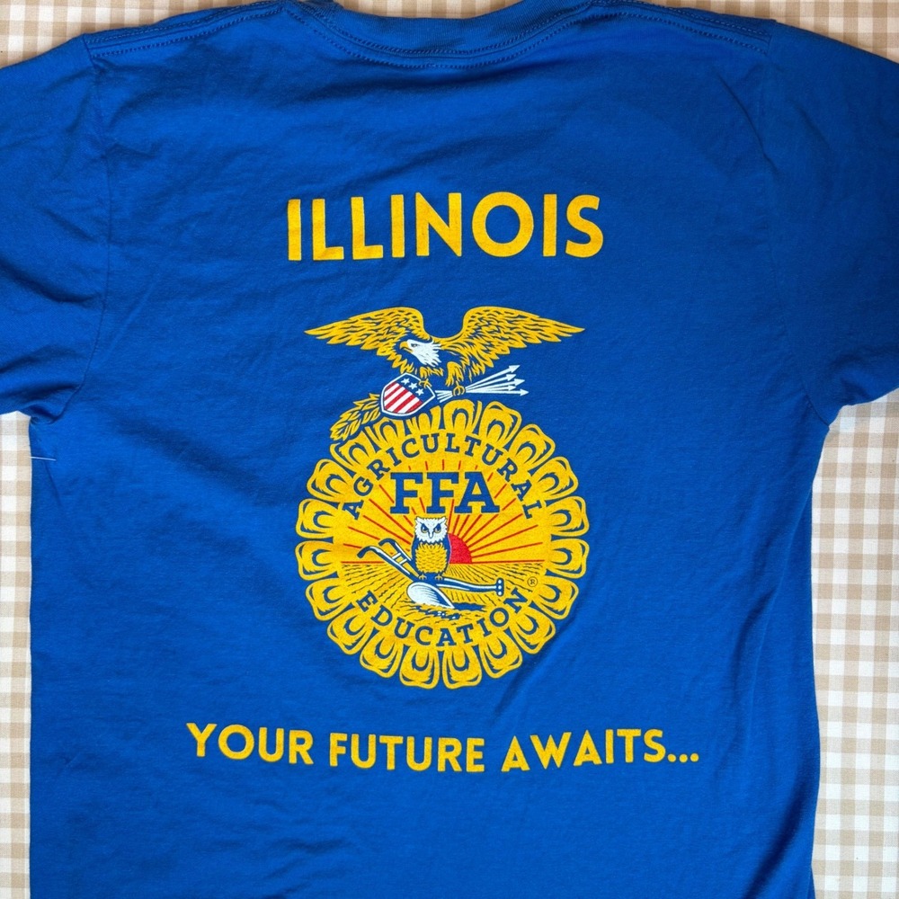 Illinois FFA Small Classic‎ Logo Tee - Picture 6 of 7